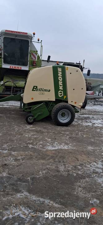 Krone Bellima Kr130 Sipma metal fach welger john kujawsko-pomorskie Mrocza