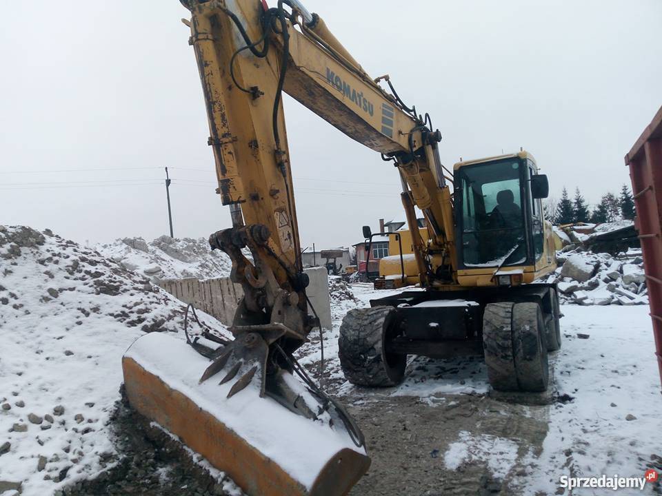 Koparka kołowa komatru pw 170 łyżka skarpowa Rok produkcji 2001 Garwolin