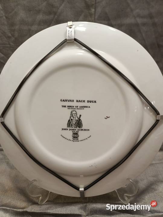 Talerz obiadowy burda America ilustra AUDUBONA Zamość