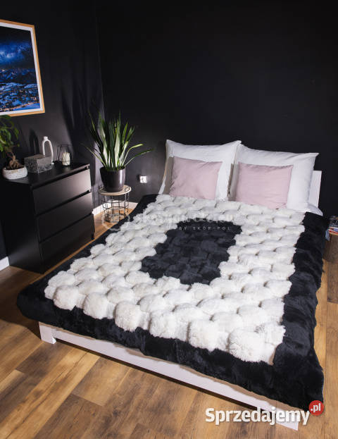 Narzuta ze skóry owczej strzyżonej island wielokolorowy małopolskie Szaflary