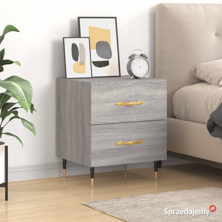 Szafka nocna szary dąb sonoma 40x35x475 WM827272 Warszawa