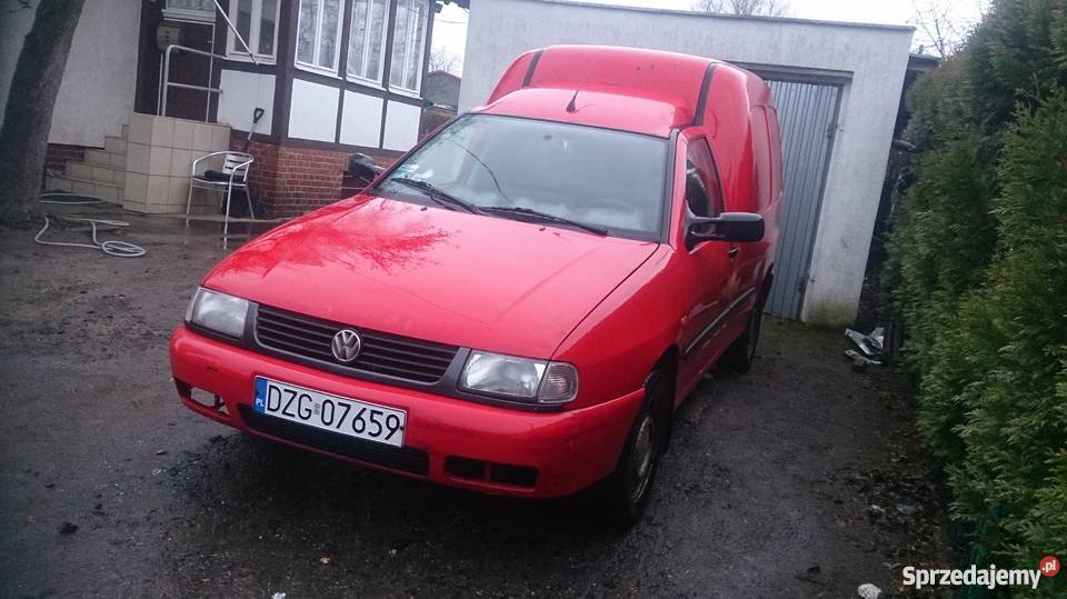 Vw Caddy I zarej 19sdi dostawczy Hak Zgorzelec