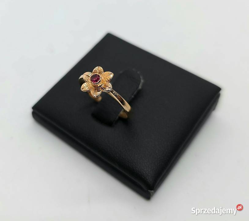 Złoty pierścionek próby 583 183g Rozmiar 10 złoto