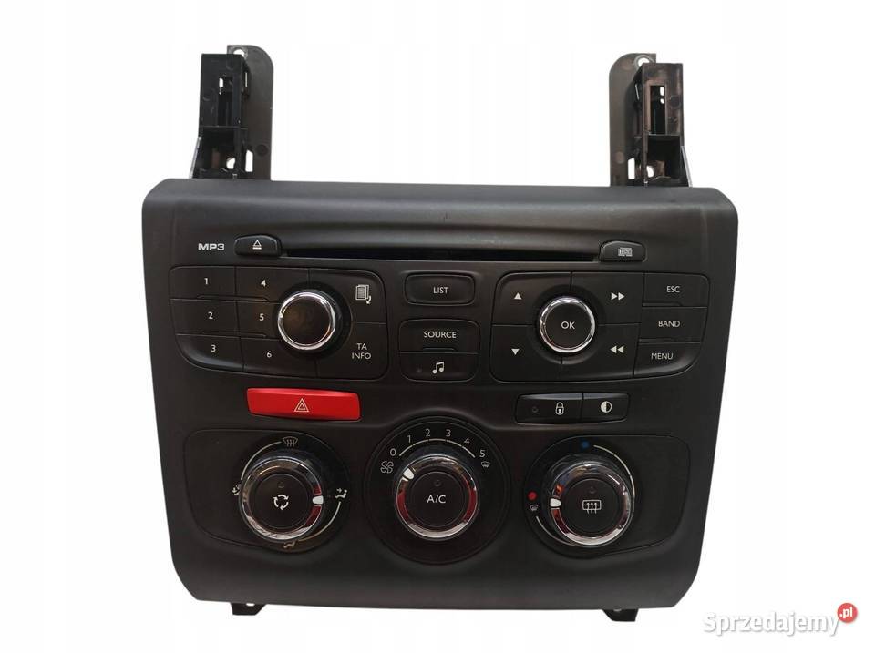 PANEL NAWIEWU RADIO KPL 9676837980 Citroen C4 II świętokrzyskie sprzedam