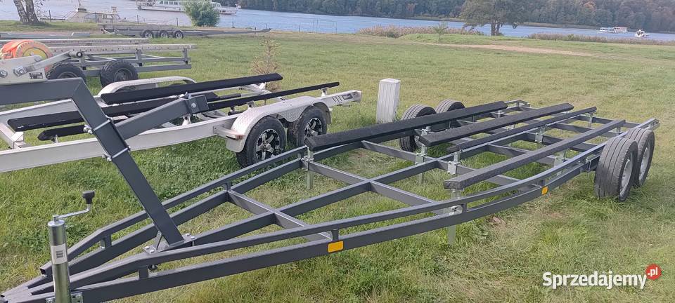 Podłodziowa slipowa portowa wózek portowy 8m Żeglarstwo