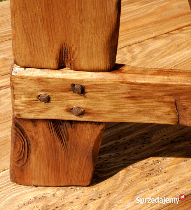 meble drewniane ogtód restauracja pub bar drewno sprzedam