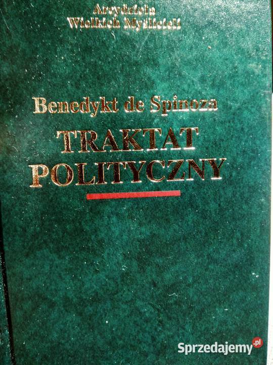 Spinoza Traktat polityczny książki antykwariaty Warszawa sprzedam