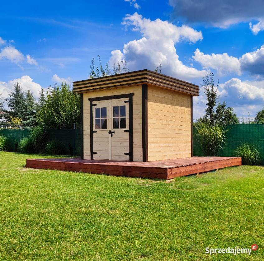 Drewniany Domek Narzędziowy Nowoczesny 3x2 Zalewo sprzedam