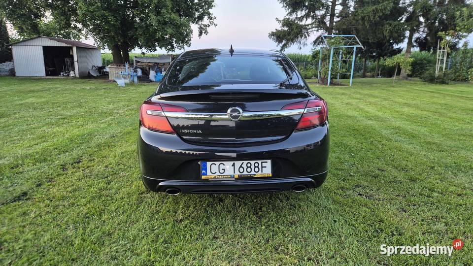 Opel Insignia 16 SIDI Turbo 170 OPC Line Zadana Samochody osobowe Grudziądz