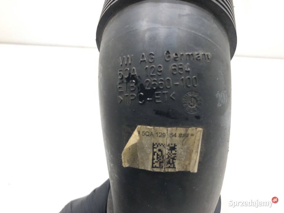 RURA POWIETRZA VW TOURAN 5QA129654 18 180 sprzedam