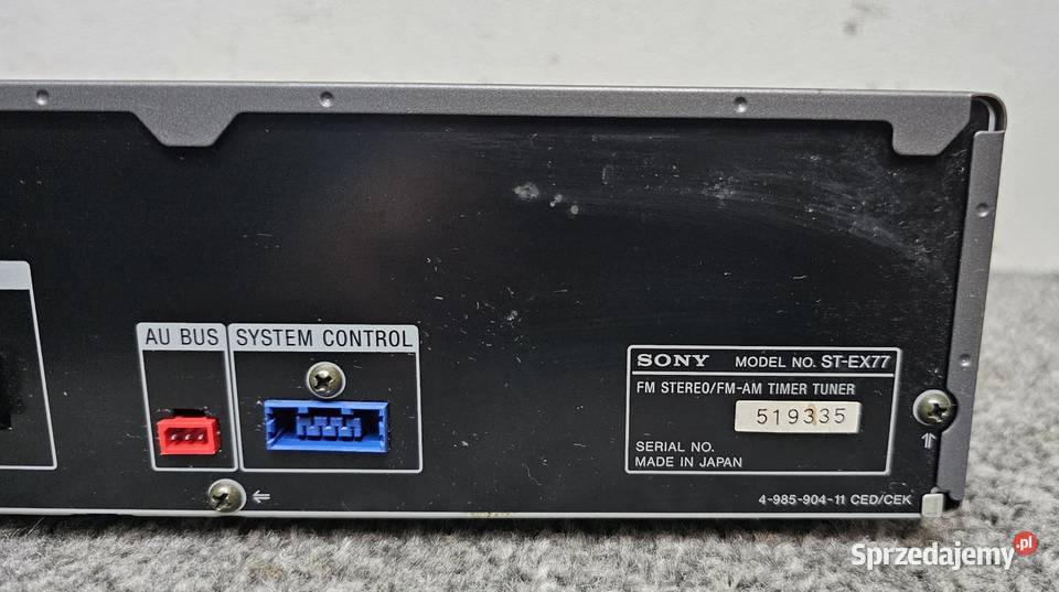 tuner SONY STEX77 RDS Stereo