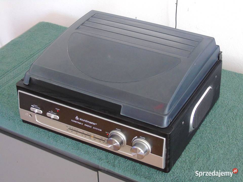 Gramofon stereo z radiem głośniki sprawny Jasło
