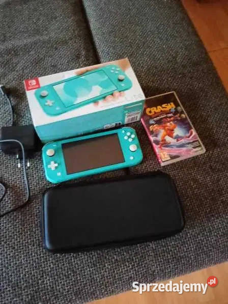 Nintendo Switch Lite Gra etui karta pamieci stan Pozostałe Szczecin sprzedam