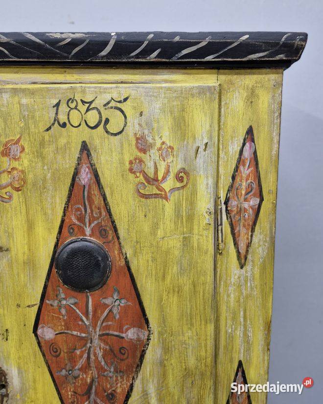 Oryginalna Śląska Szafa Chlebowa z 1835 r Meble Marki
