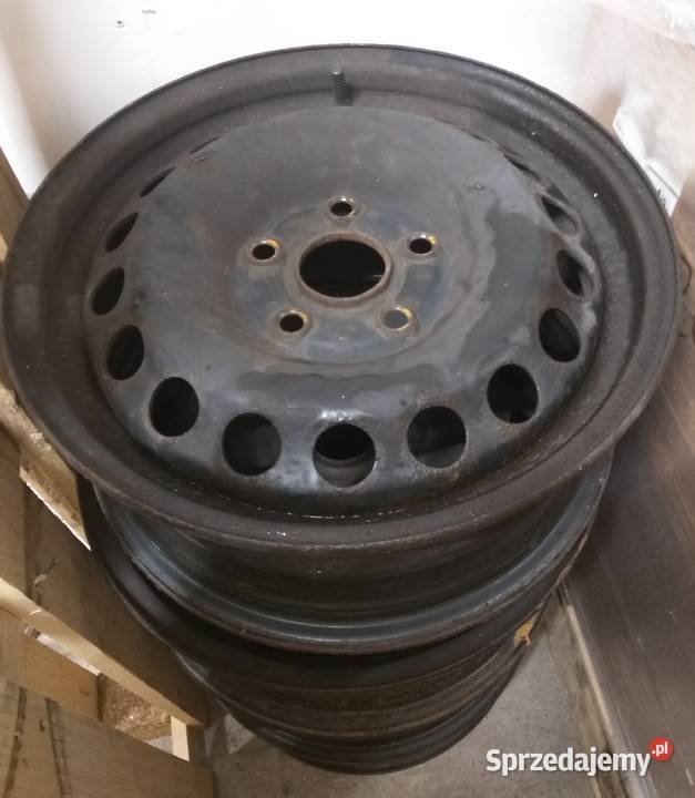 Komplet felg stalowych VAG 5x112 15 4 Samochodowe sprzedam