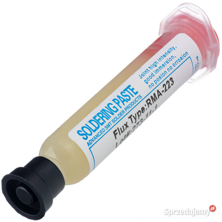 Topnik Flux Lutowniczy RMA223 Tłoczek i Igła Lutownice małopolskie Ludźmierz