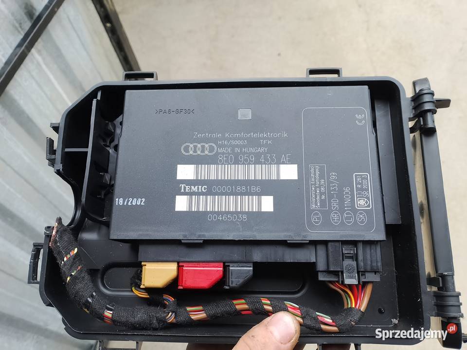 Moduł komfortu audi a4 b6 8e0959433ae Układ elektryczny Wyrzysk