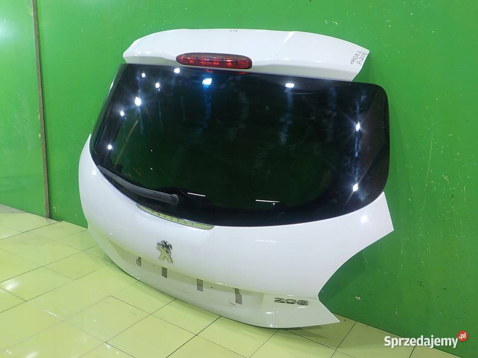 PEUGEOT 208 I 13r 3D klapa tyl kompletna Klapy bagażnika Suków sprzedam