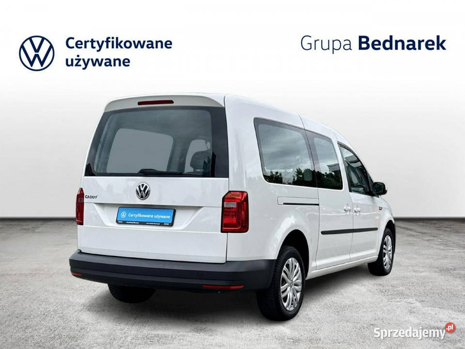 Volkswagen Caddy Bezwypadkowy Salon Polska światła przeciwmgielne Łódź