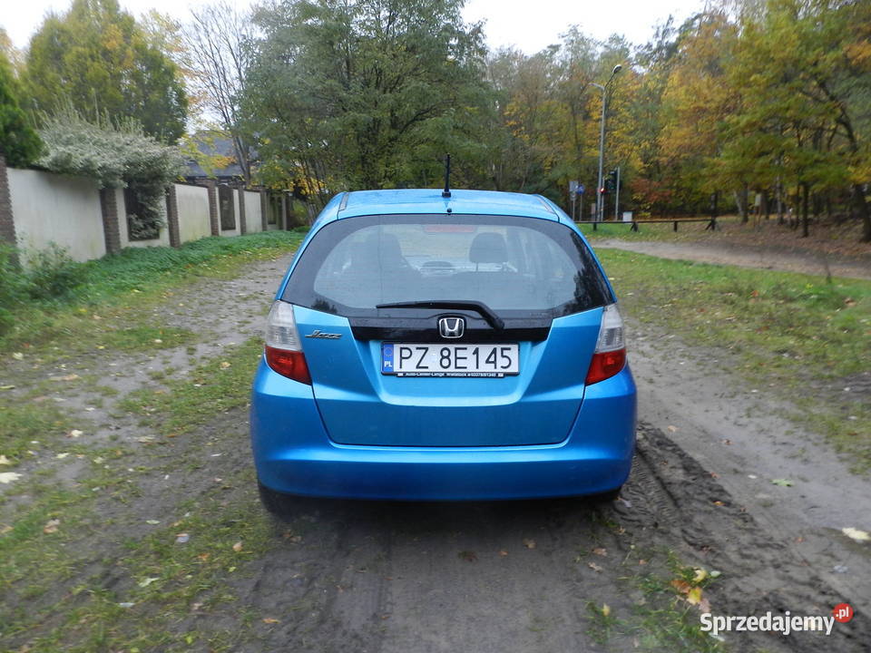 Honda Jazz III śliczna ekonomiczna niezawodna 90KM Puszczykowo sprzedam