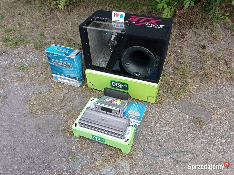 Tuba Skrzynia Basowa Subwoofer MAC AUDIO 500RMS dolnośląskie Dzierżoniów