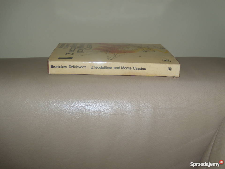 Z teodolitem pod Monte Cassino Bronisław Proza i poezja Książki i Podręczniki Warszawa sprzedam
