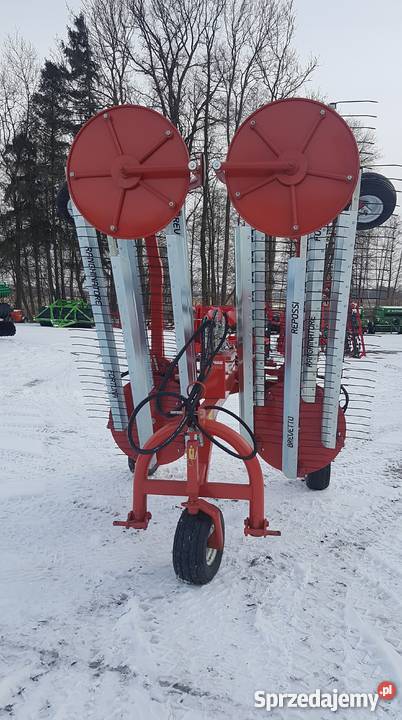 Zgrabiarka grzebieniowa REPOSSI FP 6000 BIG