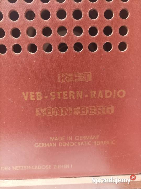 Rft Variant 5550 niemieckie radio lampowe Płock