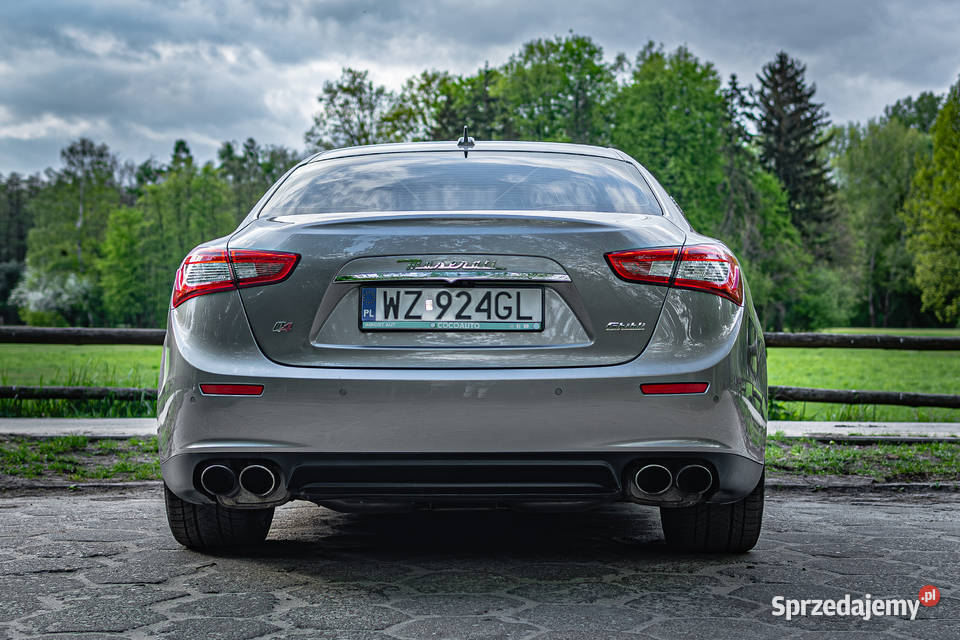 Maserati Ghibli SQ4 4x4 1wszy właściciel 410hp Łomianki