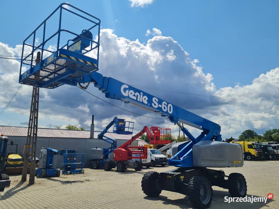 Genie S60 HC podnośnik teleskopowy spalinowy wys