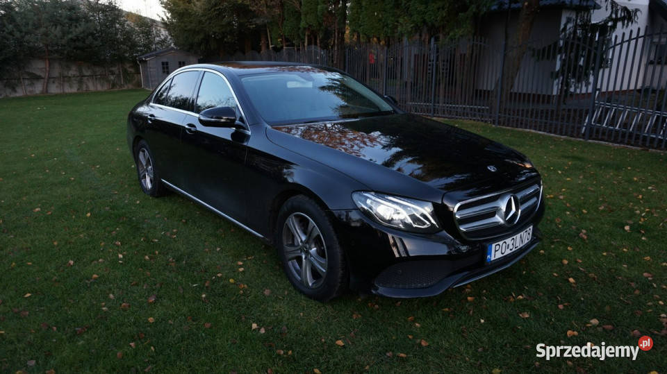 Mercedes E 220 Polski salon Automat Gwarancja wspomaganie kierownicy Mercedes-Benz Zielona Góra