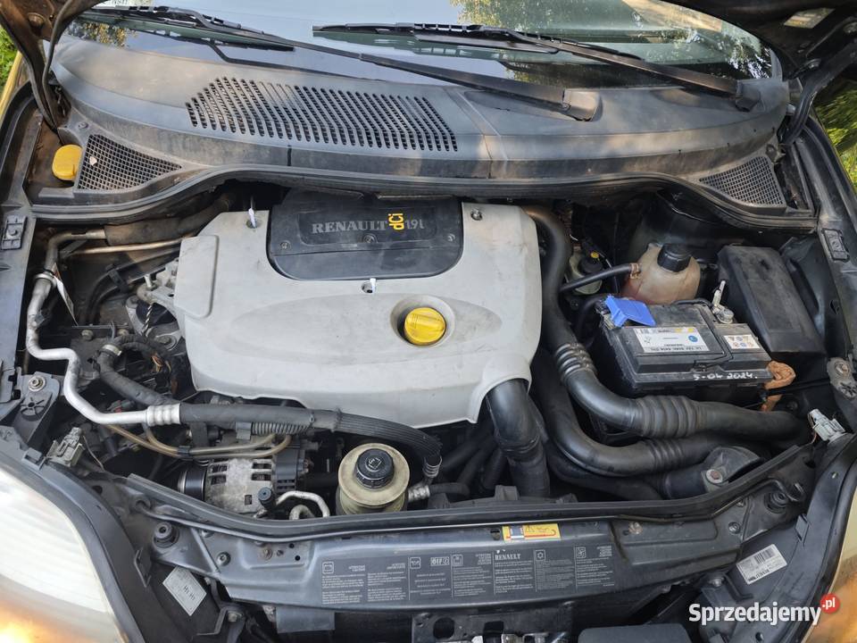 Renault Scenic LIFT 19 DCI diesel łódzkie Uniejów