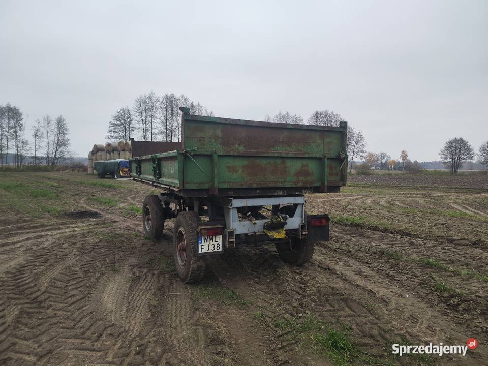 Przyczepa wywrotka 2 strony Hl6011 rolnicza 6