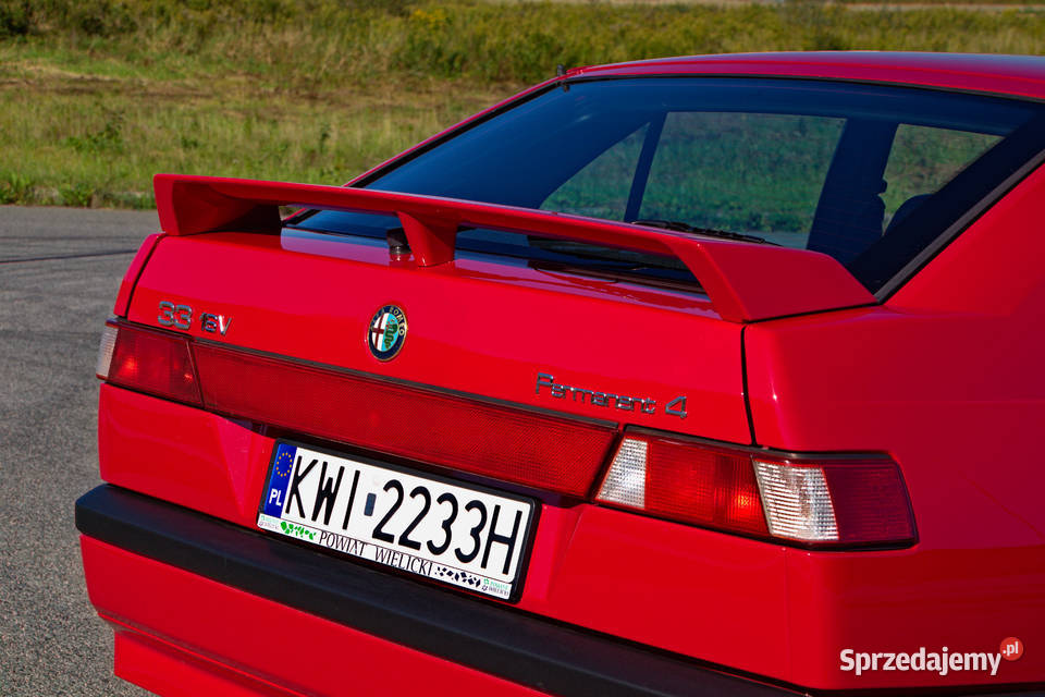 Alfa Romeo 33 17 16v Quadrifoglio Permanent QV czerwony Kraków