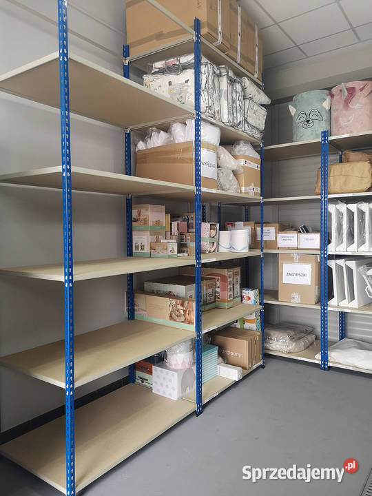 Typowe regały metalowe chętnie wybierane duża Warszawa