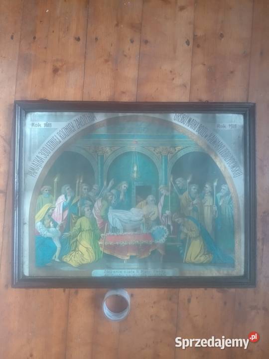 Litografia Kalwaria 1911 Gdów