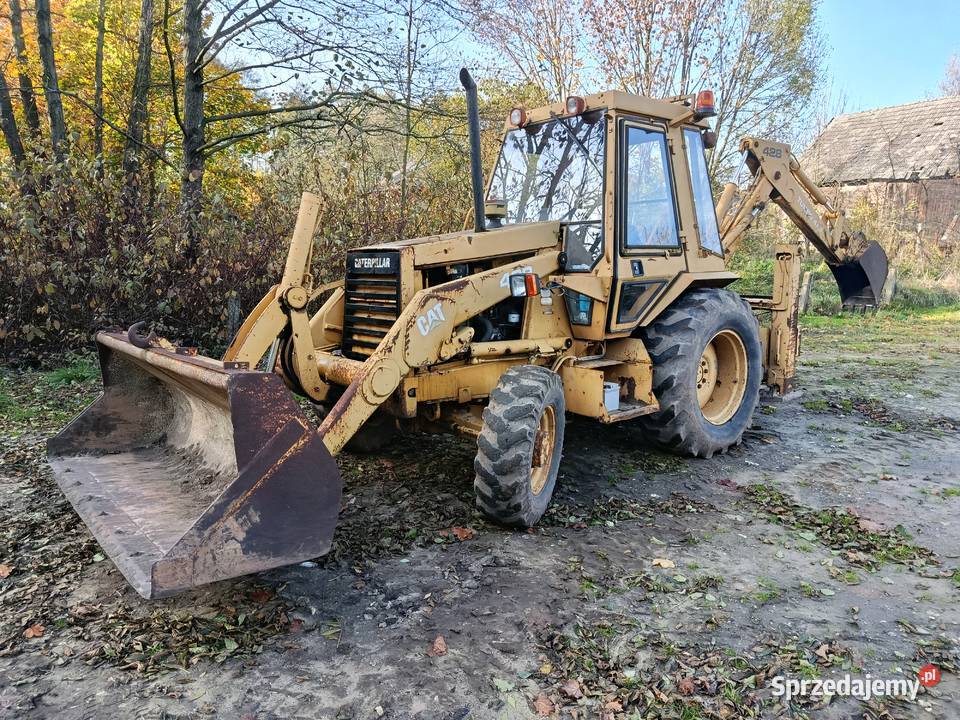 Koparko ładowarka CAT 428B 4x4 rewers wsp Zawiercie