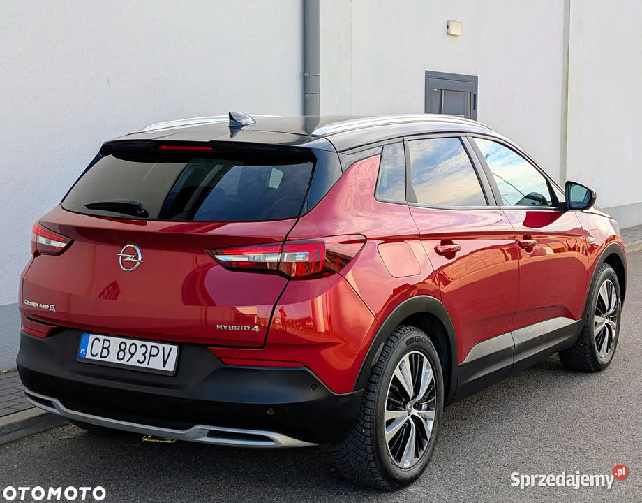 Opel Grandland X Hybrid4 300 4x4 FULL Rok produkcji 2020 Warszawa
