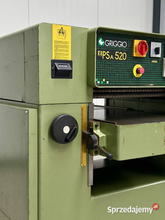 Grubościówka GRIGGIO PSA 520 noże Tersa 1213 Łabuńki Pierwsze