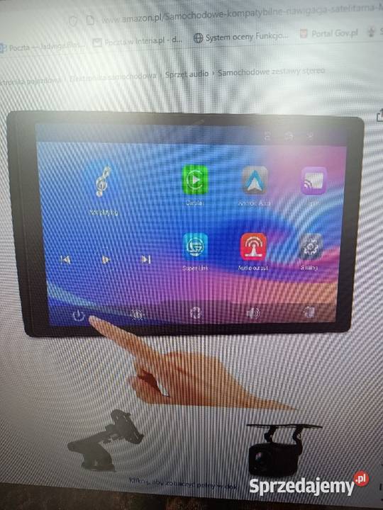 Samochodowe stereo nawigacja kamera cofania BMW Żywiec