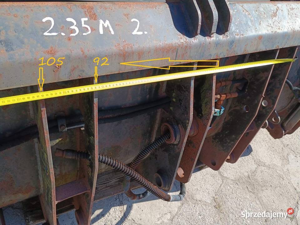 łyżka 235 Terex krokodyl szczęka rekin ładowarki Rok produkcji 2010 Końskowola sprzedam