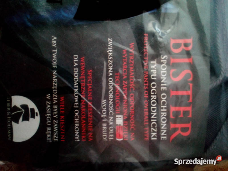 Komplet odzieży ochronnej męskiej