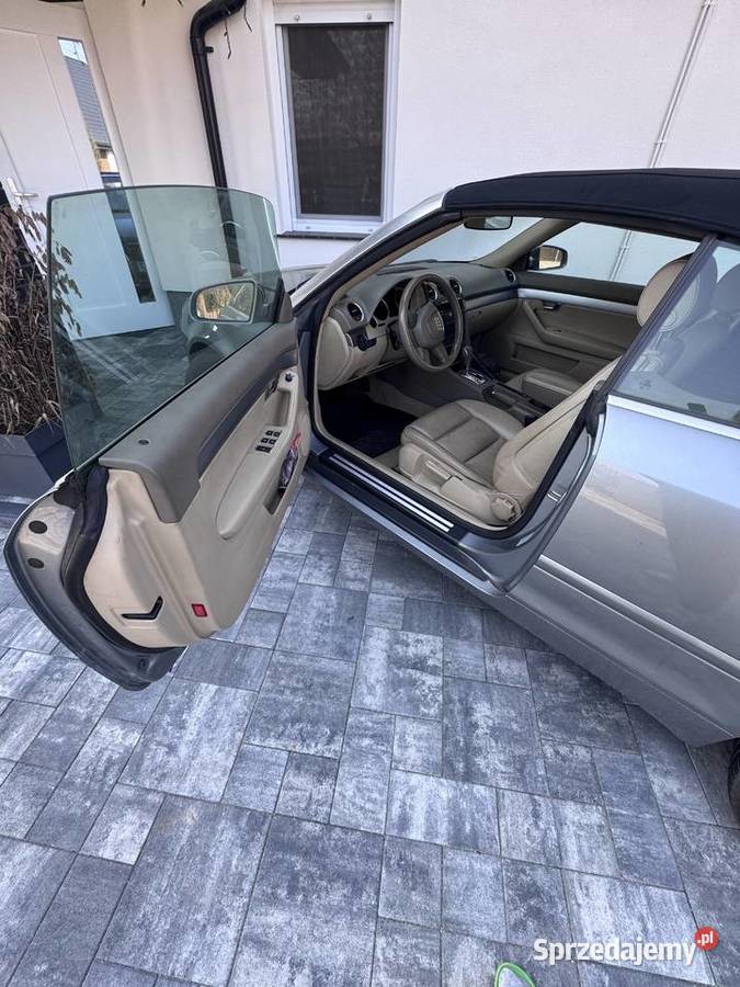 Audi A4 18 gaz benzyna 2007 kabriolet cabrio 150KM zachodniopomorskie Wałcz