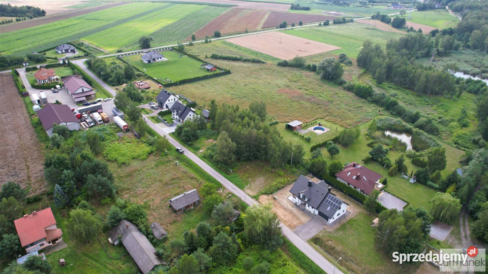 Działka 724 metry Chmielek asfalt lubelskie