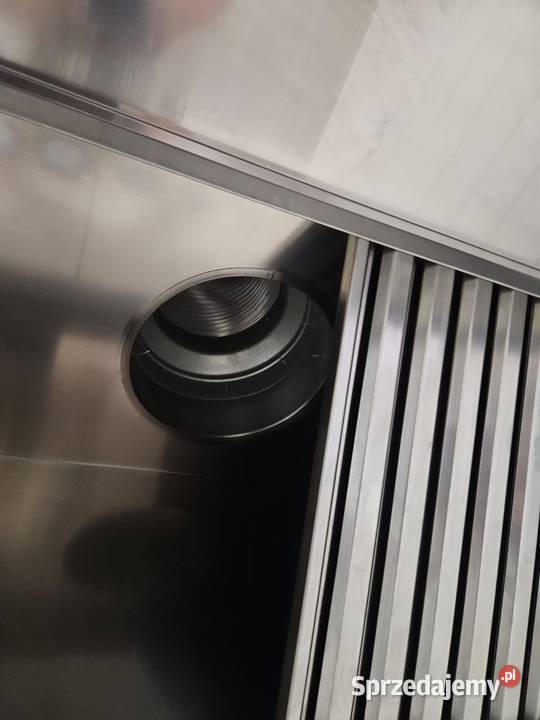 Okap nierdzewny przyścienny 192x80 Pszczyna