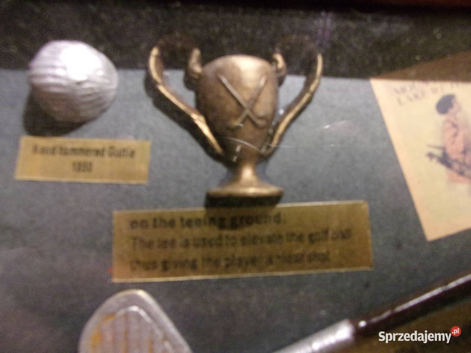 Prezent wielbiceli GOLFA obazek z historia tego Warszawa sprzedam