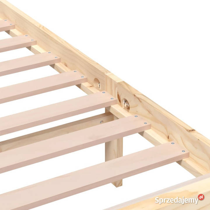 Rama łóżka lite drewno 75x190 WM3100679 sprzedam