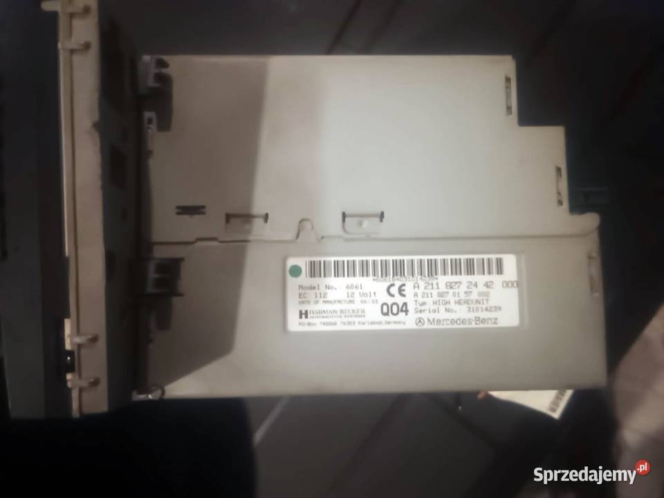 Mercedes E W211 RADIO Fabryczne NTG1 COMMAND Fabryczne Tychy