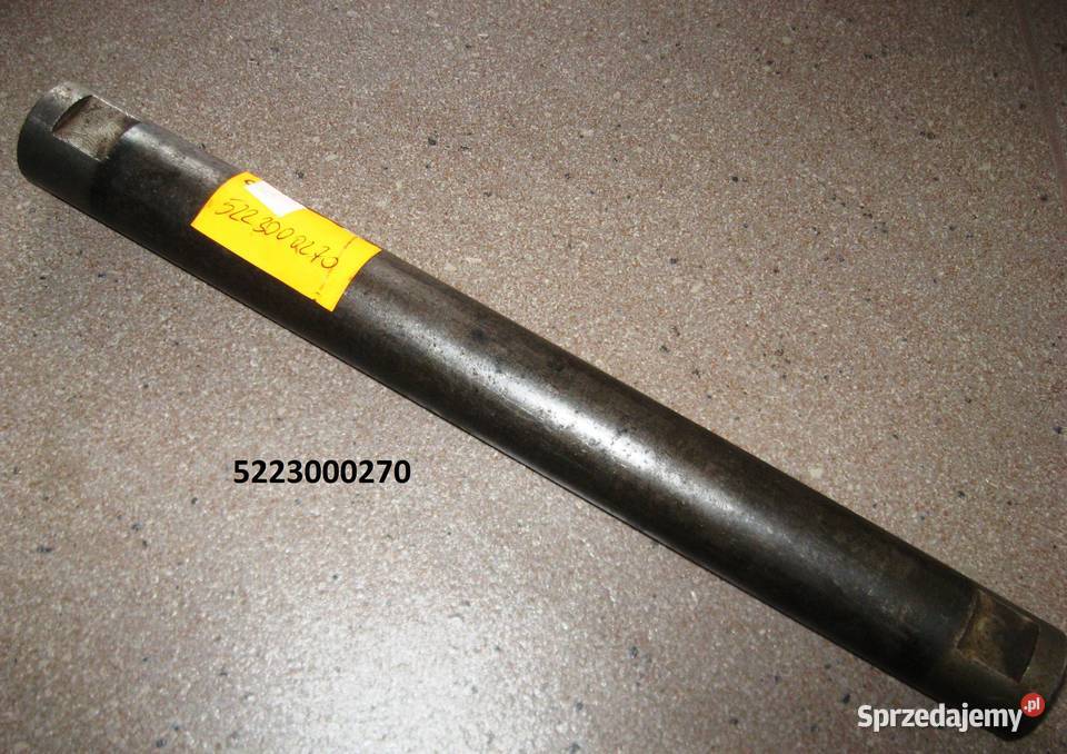 Sworzeń tłoka L340mm fi 35mm do prasy Sipma Czekanów