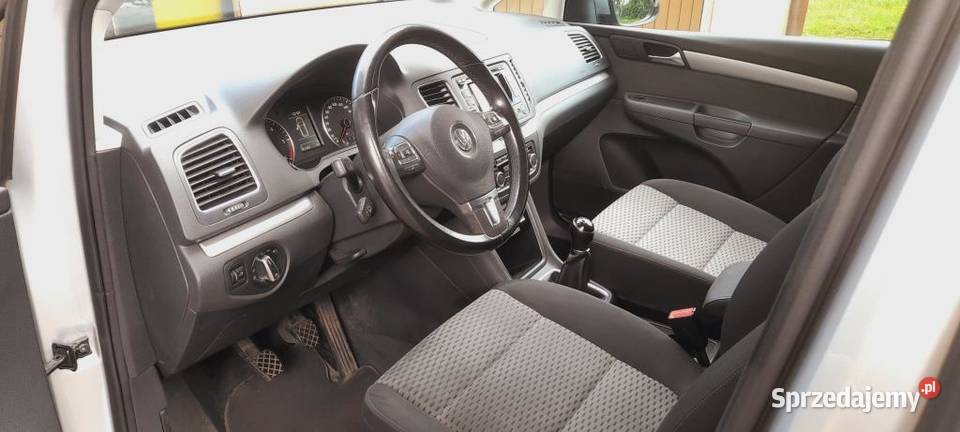 VW Sharan 20 TDI BlueMotion Technology Trendline poduszka powietrzna łódzkie
